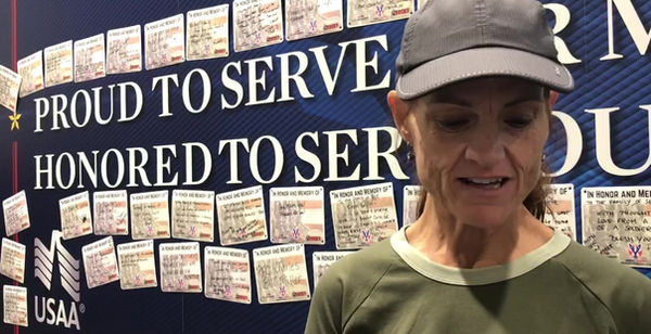 Gold Star Mom Runs MCM with MOH